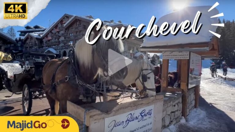 Photo and videos of courchevel 4k france